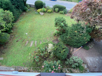 Gartenansicht von Oben