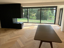 Wohnzimmer mit Anbau