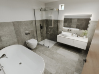 Bad Altbau - virtuell möbliert